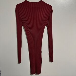 Forever 21 ribbed fitted sweater dress. Size L.